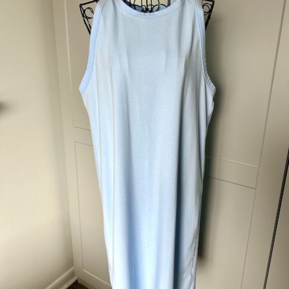A New Day Light Blue Tank Dress - Great Condition!